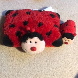 Ladybug pillow pet